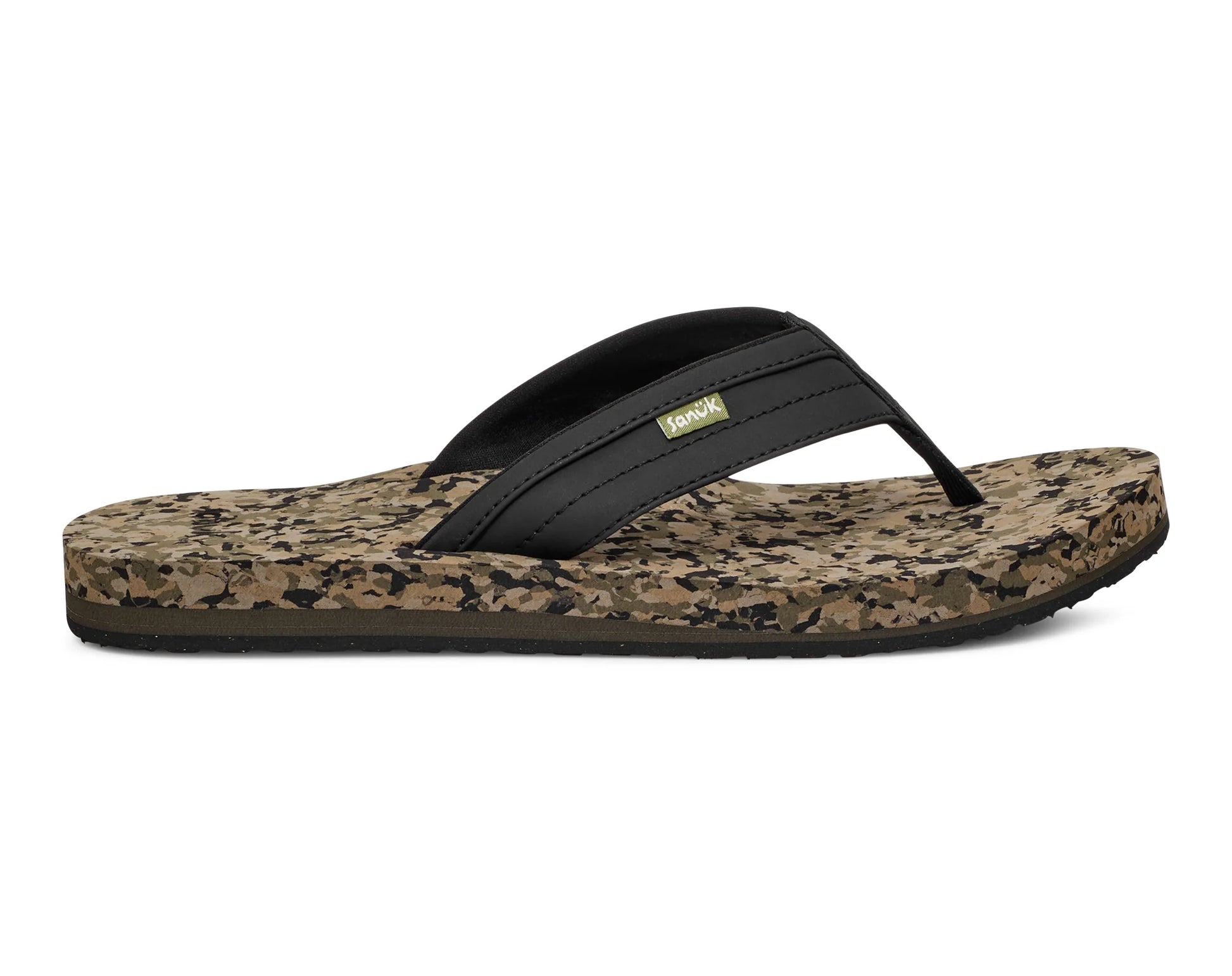 Sanuk Men's Ziggy Sandal - Black Multi