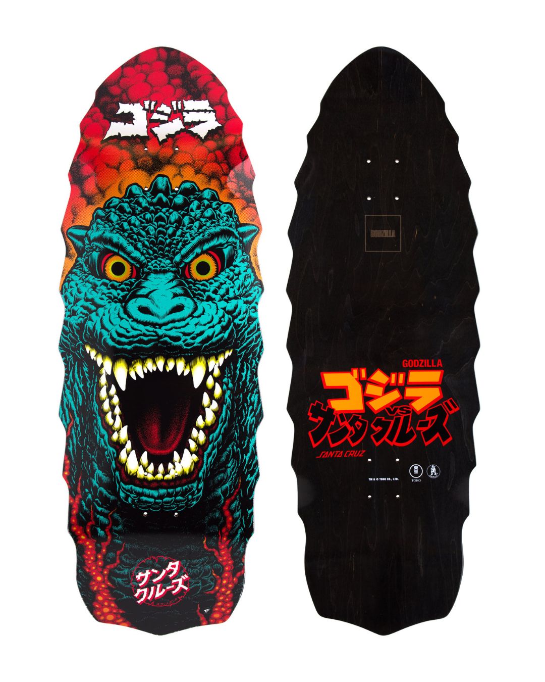 11in Godzilla Destroyer Santa Cruz Skateboard Deck