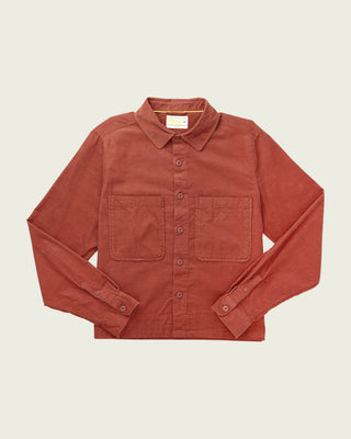 Marsh Wear Women's Cody Corduroy Long Sleeve Shirt - Etruscan Red