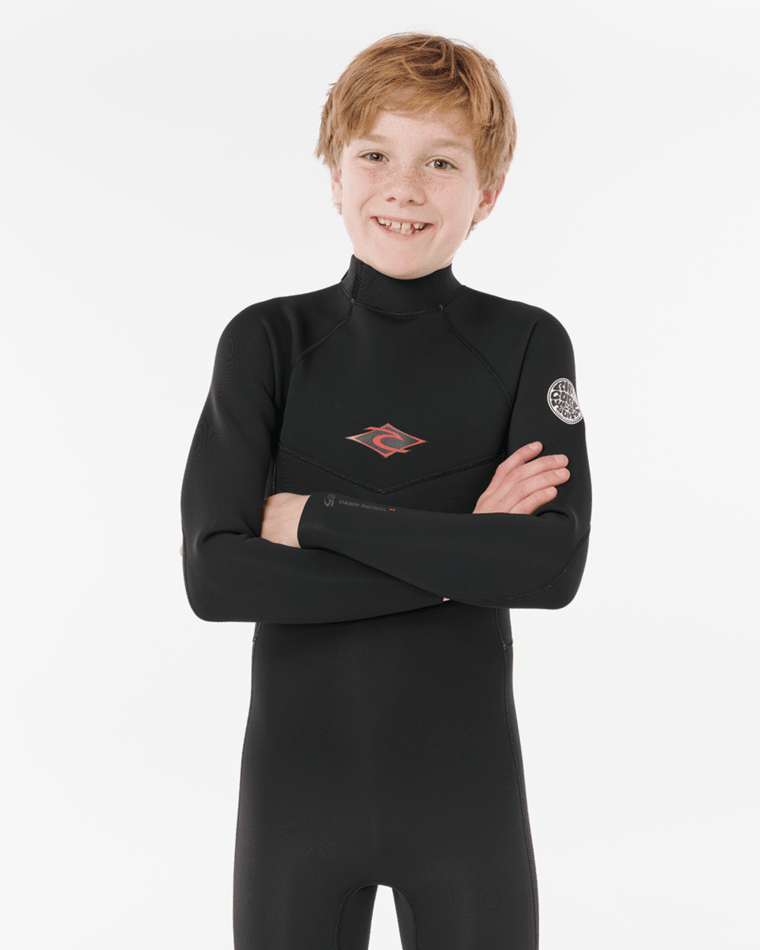 Rip Curl Kid's Dawn Patrol 3/2 Back Zip Fullsuit