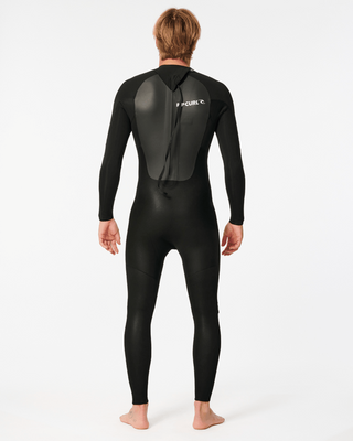 Rip Curl Men's Omega 4/3 Back Zip Fullsuit-Black