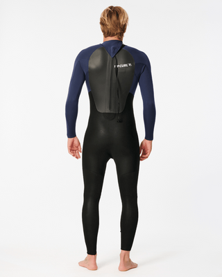 Rip Curl Men's Omega 4/3 Back Zip Fullsuit-Slate