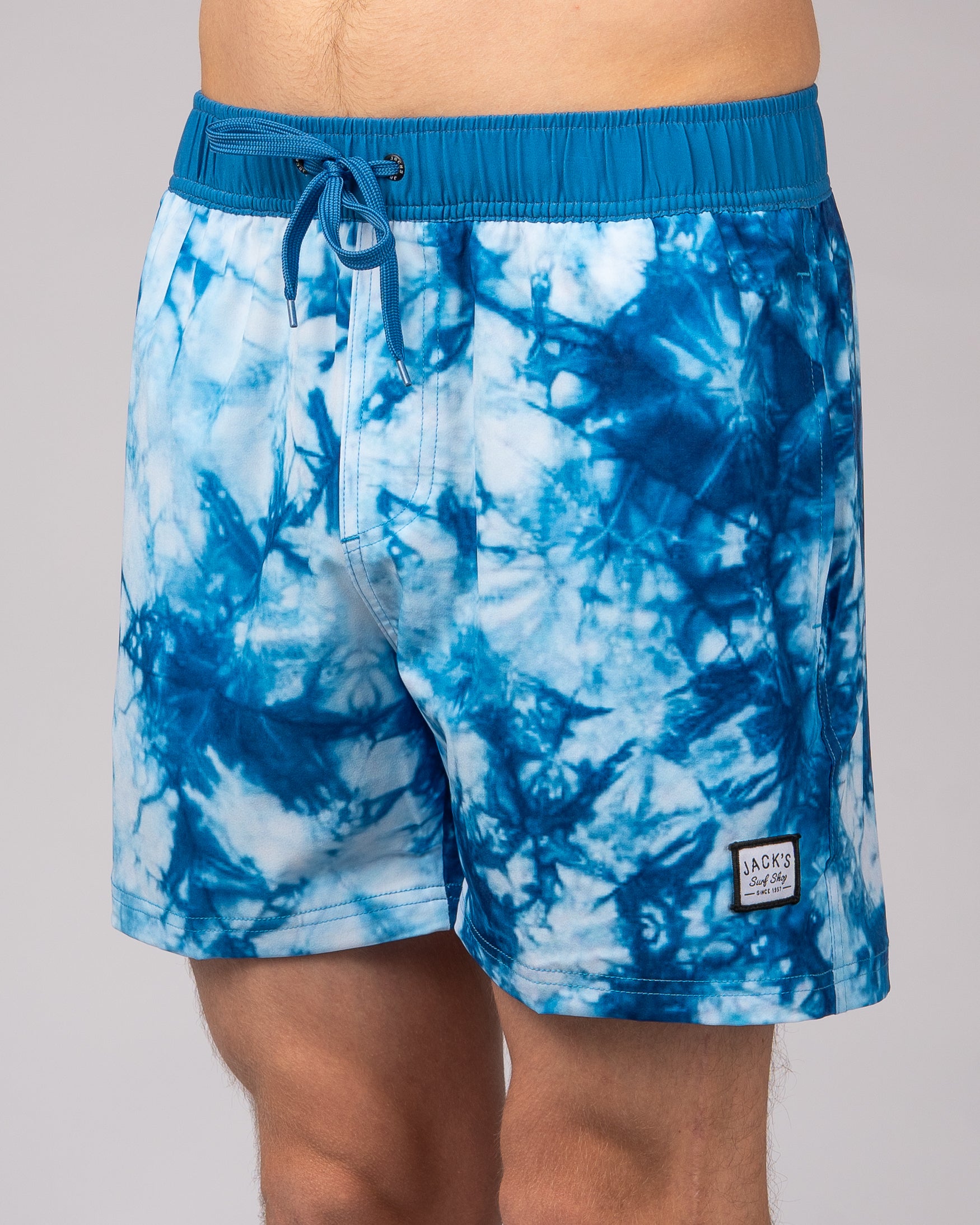 Jack's Surfboard Men's 16.5" Tie Dye Volley Shorts
