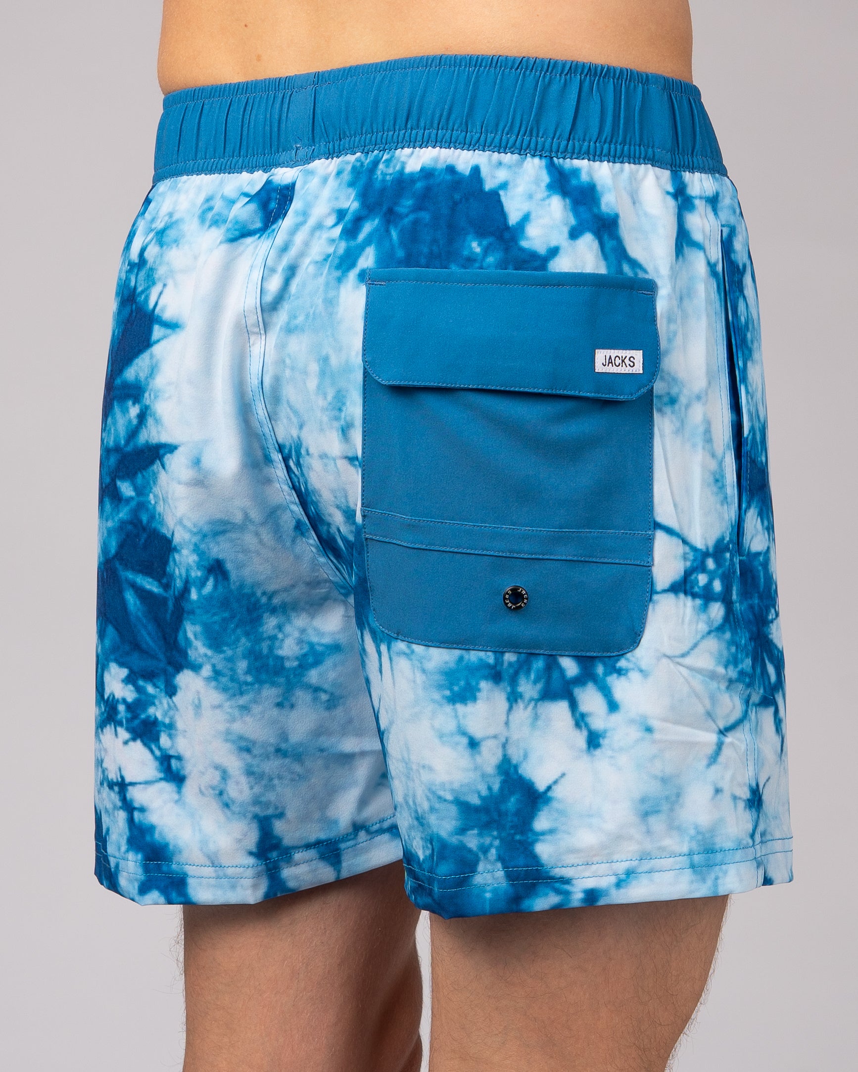 Jack's Surfboard Men's 16.5" Tie Dye Volley Shorts