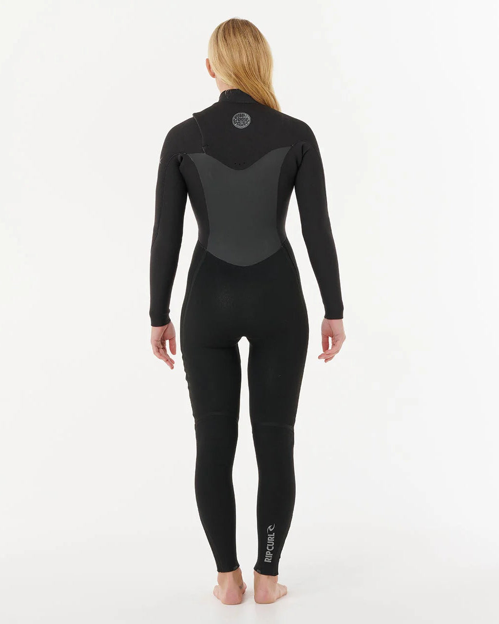 Rip Curl Women's Flashbomb Chest Zip 3/2 Fullsuit- Black