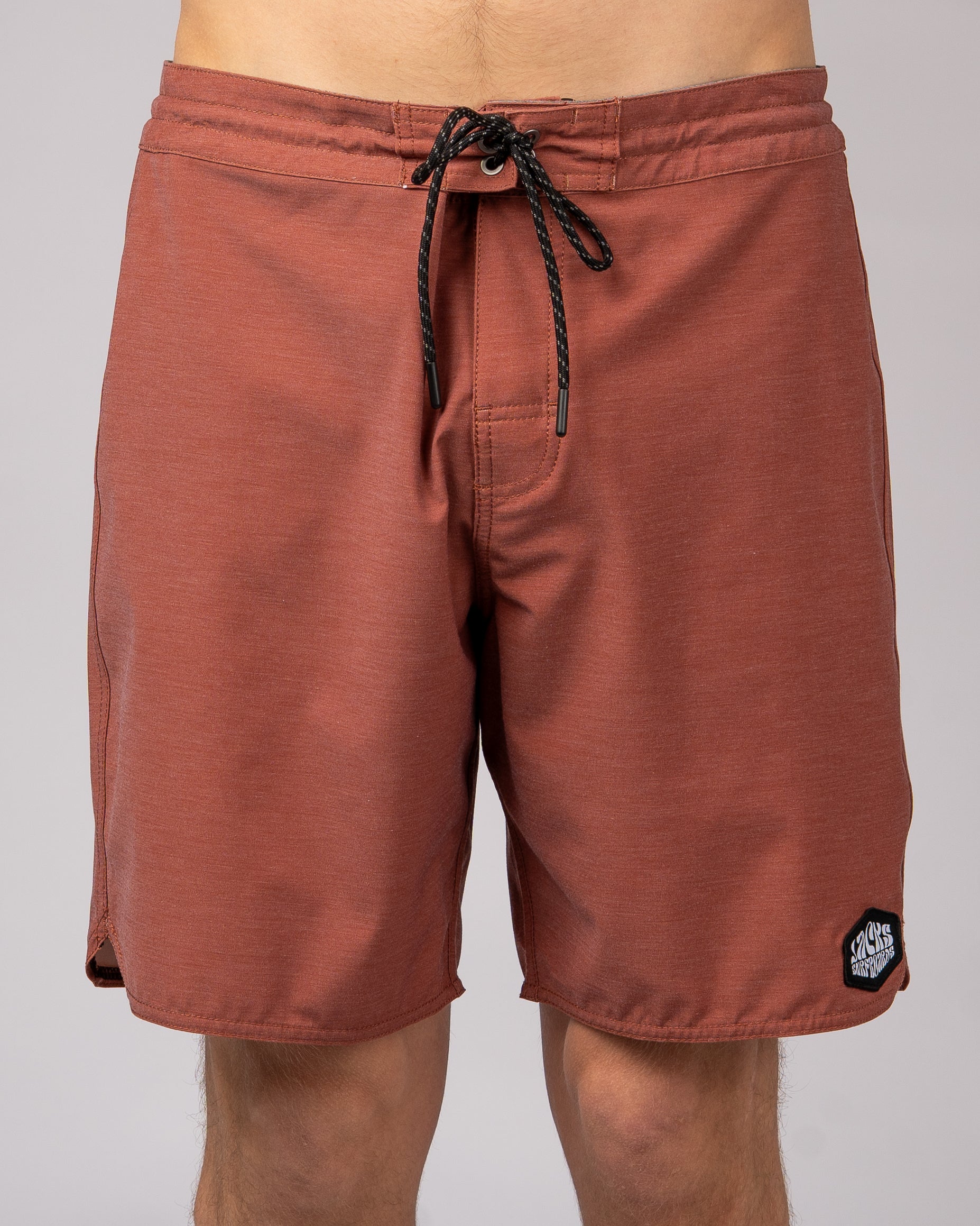 17.5" Lowdown Boardshorts - Rust