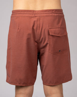 17.5" Lowdown Boardshorts - Rust