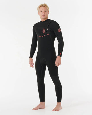 Rip Curl Men's Flash Bomb Fusion 4/3 Chest Zip Fulltsuit