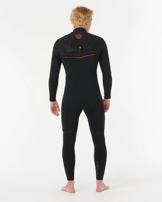 Rip Curl Men's Flash Bomb Fusion 4/3 Chest Zip Fulltsuit
