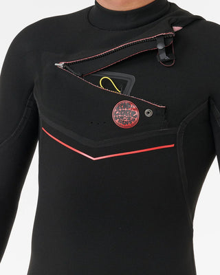 Rip Curl Men's Flash Bomb Fusion 4/3 Chest Zip Fulltsuit