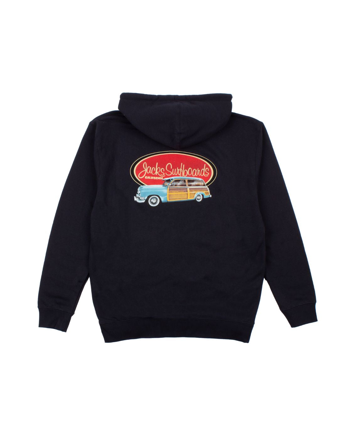 Jack's Surfboards Men's Country Squire Classic Zip-Up Hoodie - Navy 1784MZ-NVY