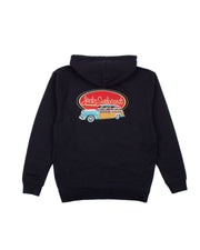 Jack's Surfboards Men's Country Squire Classic Zip-Up Hoodie - Navy 1784MZ-NVY