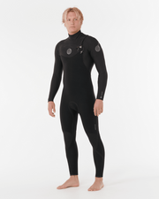 Rip Curl Flashbomb 3/2 Chest Zip Fullsuit- Black
