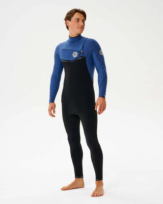 E-Bomb 3/2 Chest Zip Fullsuit-Navy