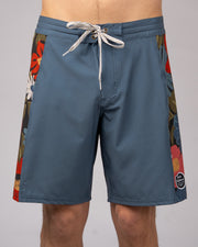 19" Scout Print Shorts - Blue