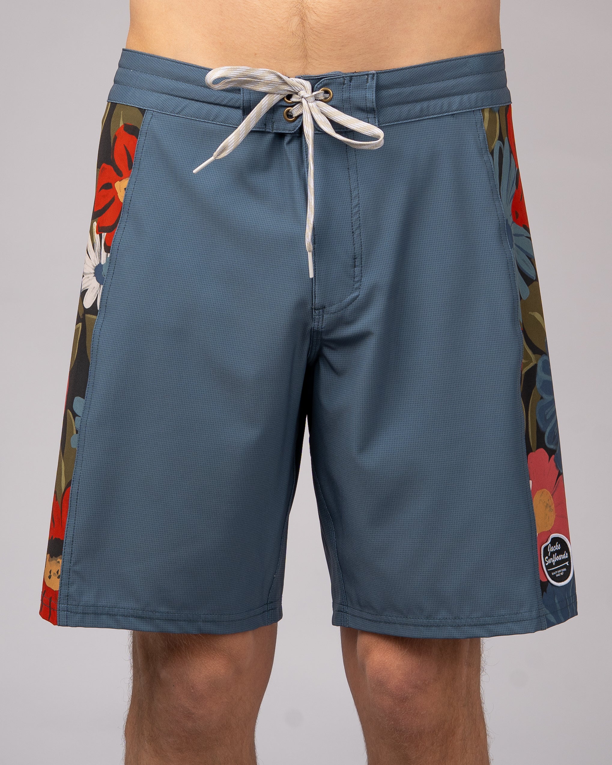 19" Scout Print Shorts - Blue