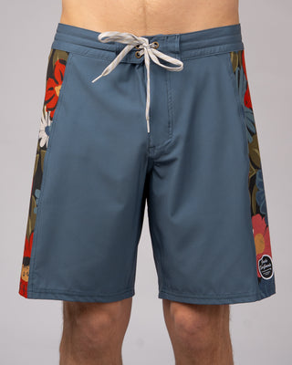 19" Scout Print Shorts - Blue