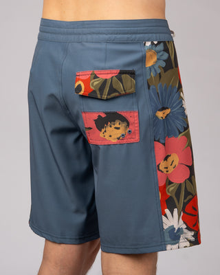 19" Scout Print Shorts - Blue