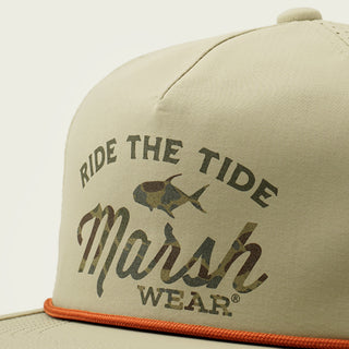 Marsh Wear Men's Tide Rider Snapback Hat - Pelican
