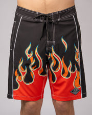 20" Flames Volley Shorts