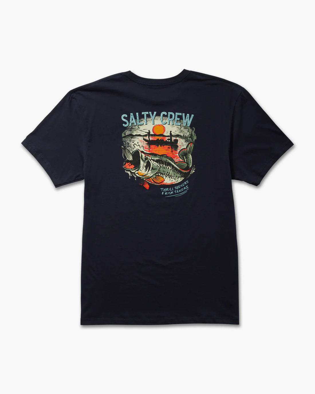 Salty Crew Striker Premium T-Shirt- Navy