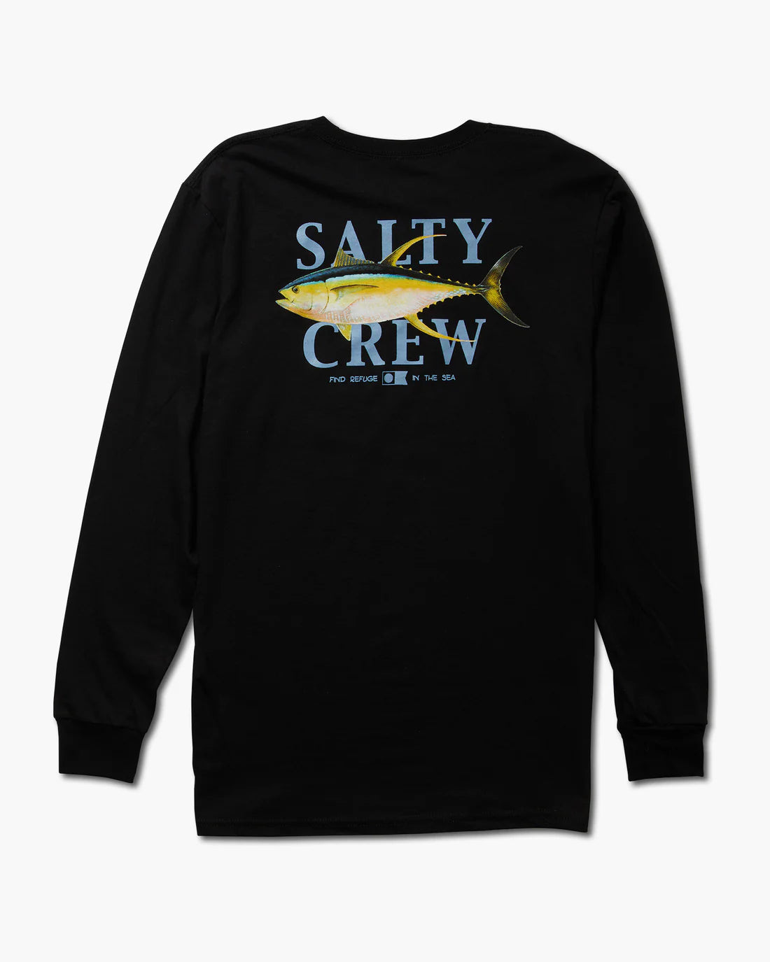 Salty Crew Yellowfin Classic Long Sleeve Tee - Black