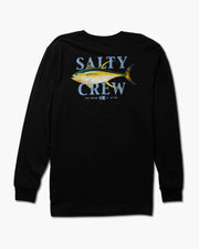 Salty Crew Yellowfin Classic Long Sleeve Tee - Black