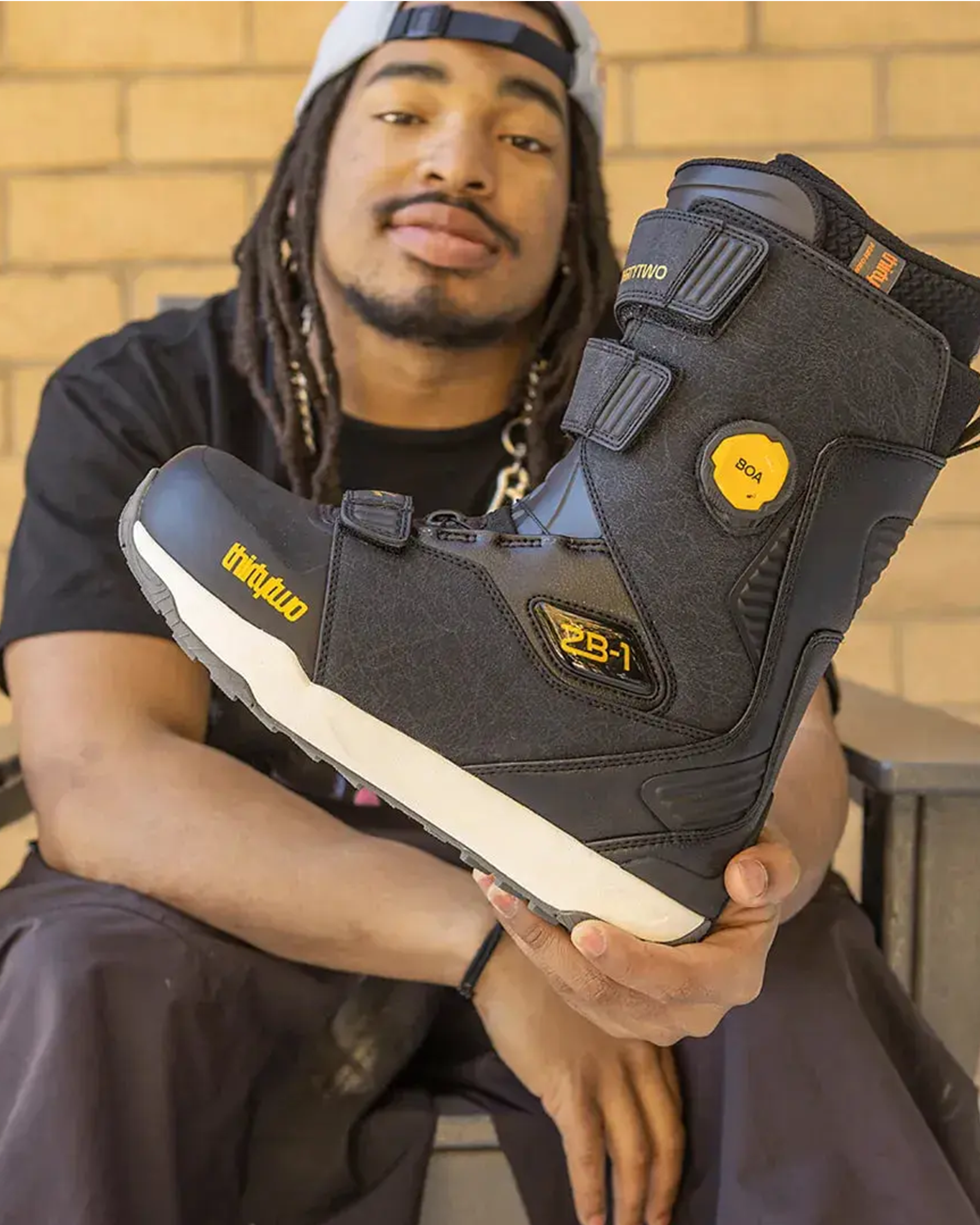 ZB-1 Boa x Zeb Powell Snowboard Boots - Black – Jack's Surfboards