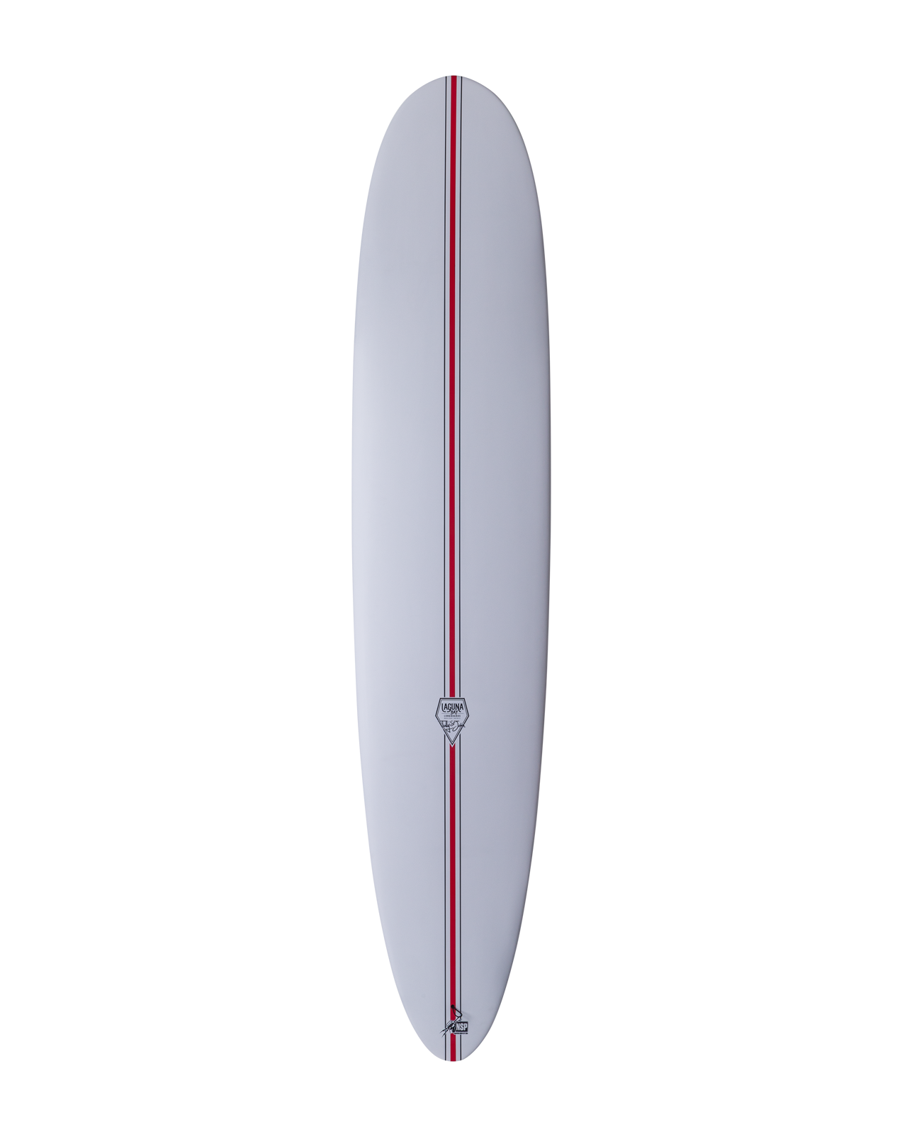 NSP Unicorn HDT Longboard Surfboard- White