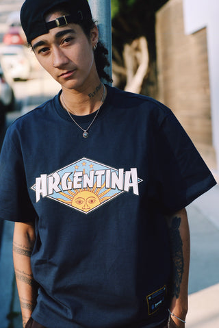 Argentina x Thrasher S/S T-Shirt - Night Navy