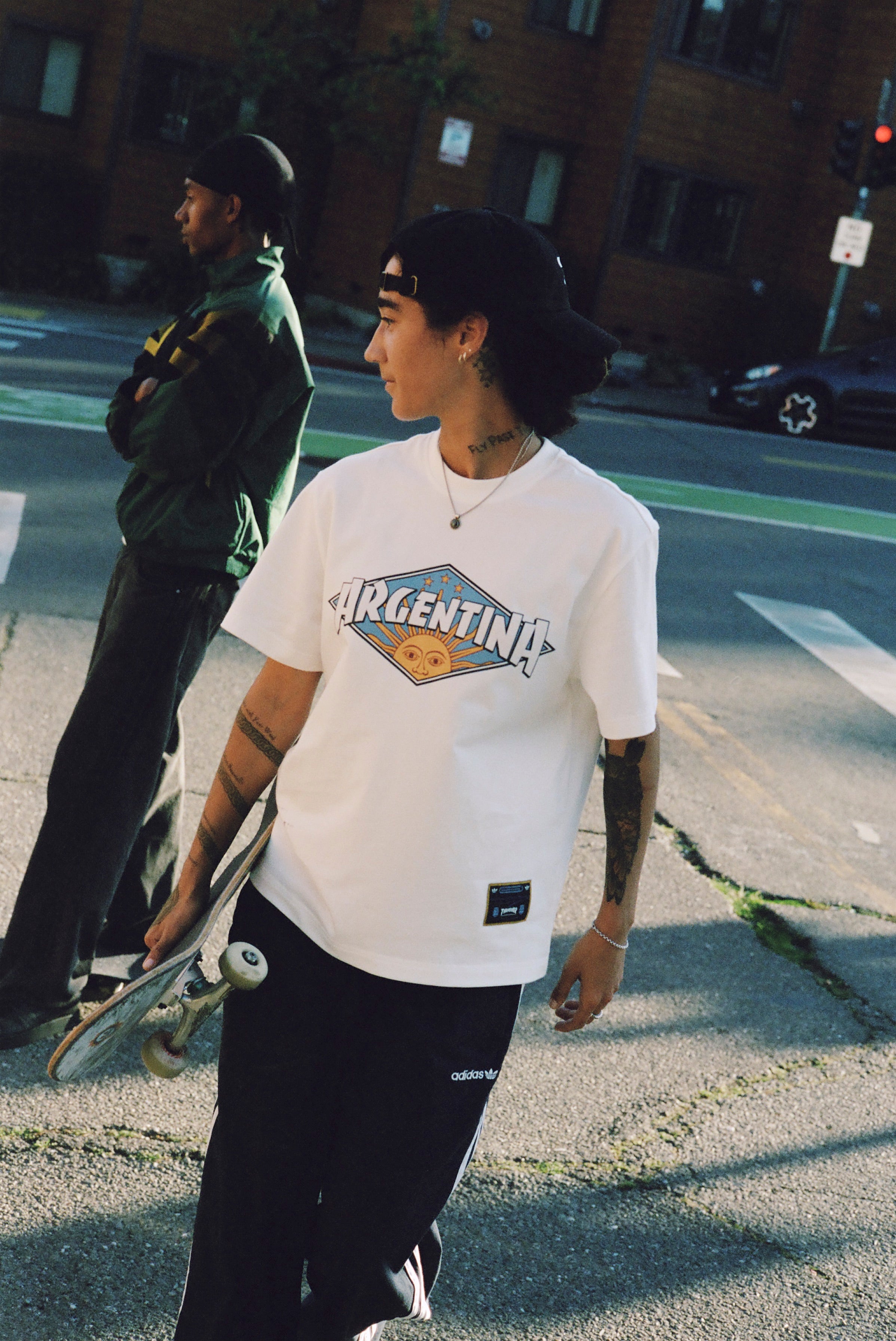 Argentina x Thrasher S/S T-Shirt - Core White