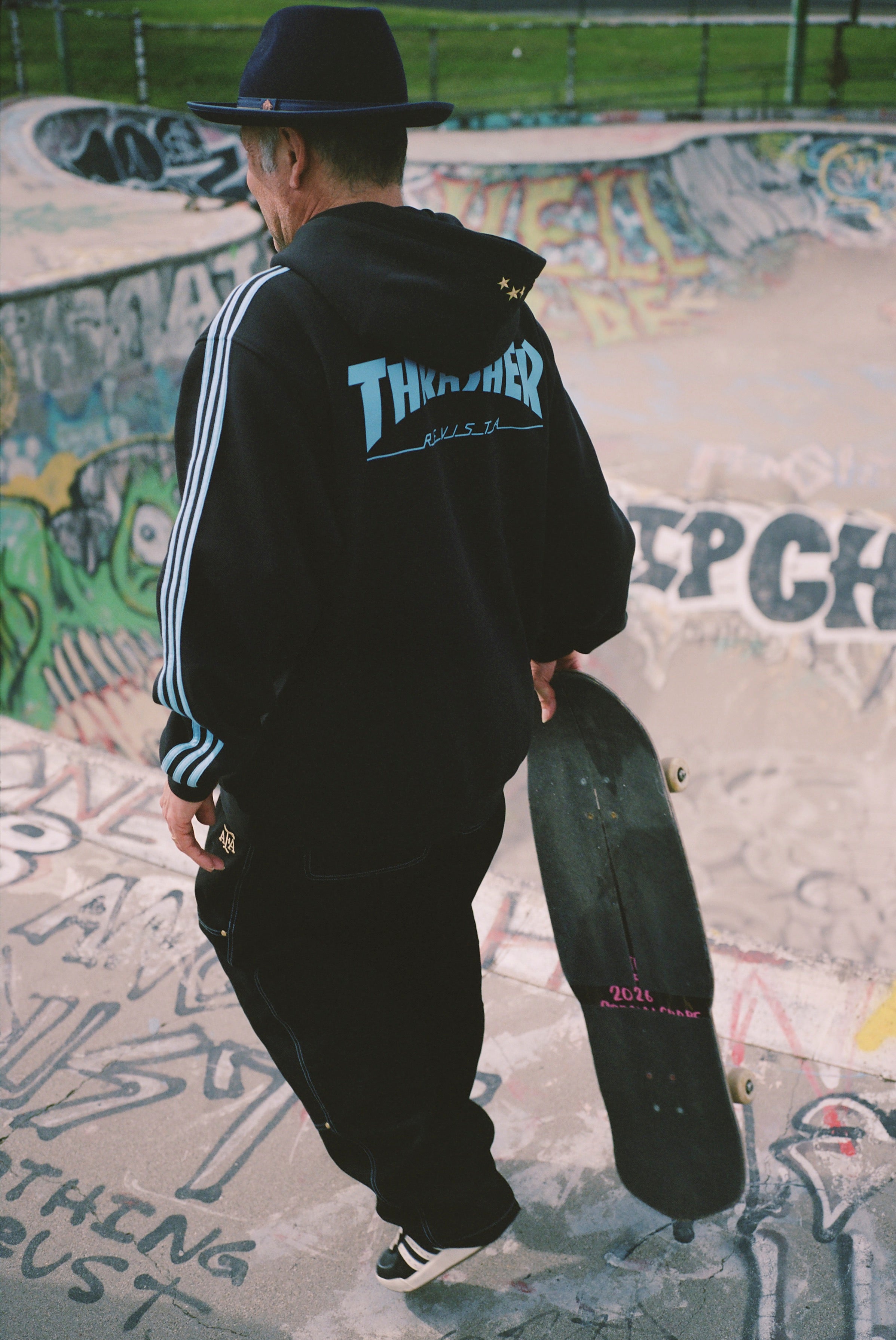 Argentina x Thrasher P/O Hoodie - Black – Jack's Surfboards