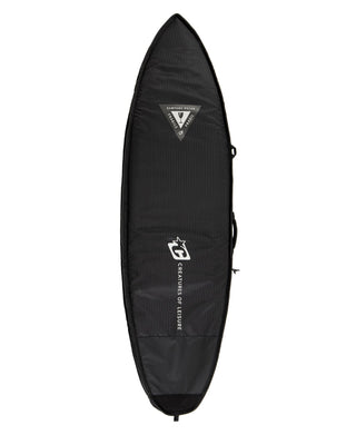 Shortboard Double Black Silver : Black Silver - 6'0