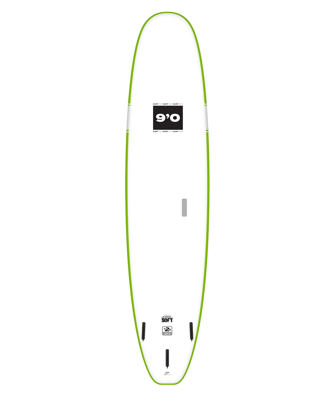 Surftech L2S - HardCoreSoft- Bolt Through Soft Top Surfboard