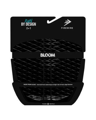 Firewire 2+1 Flat Traction Pad-Black/Charcoal