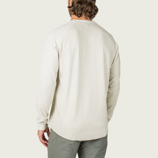 Marsh Wear Men's Surfside L/S Waffle Shirt - Pelican Heather