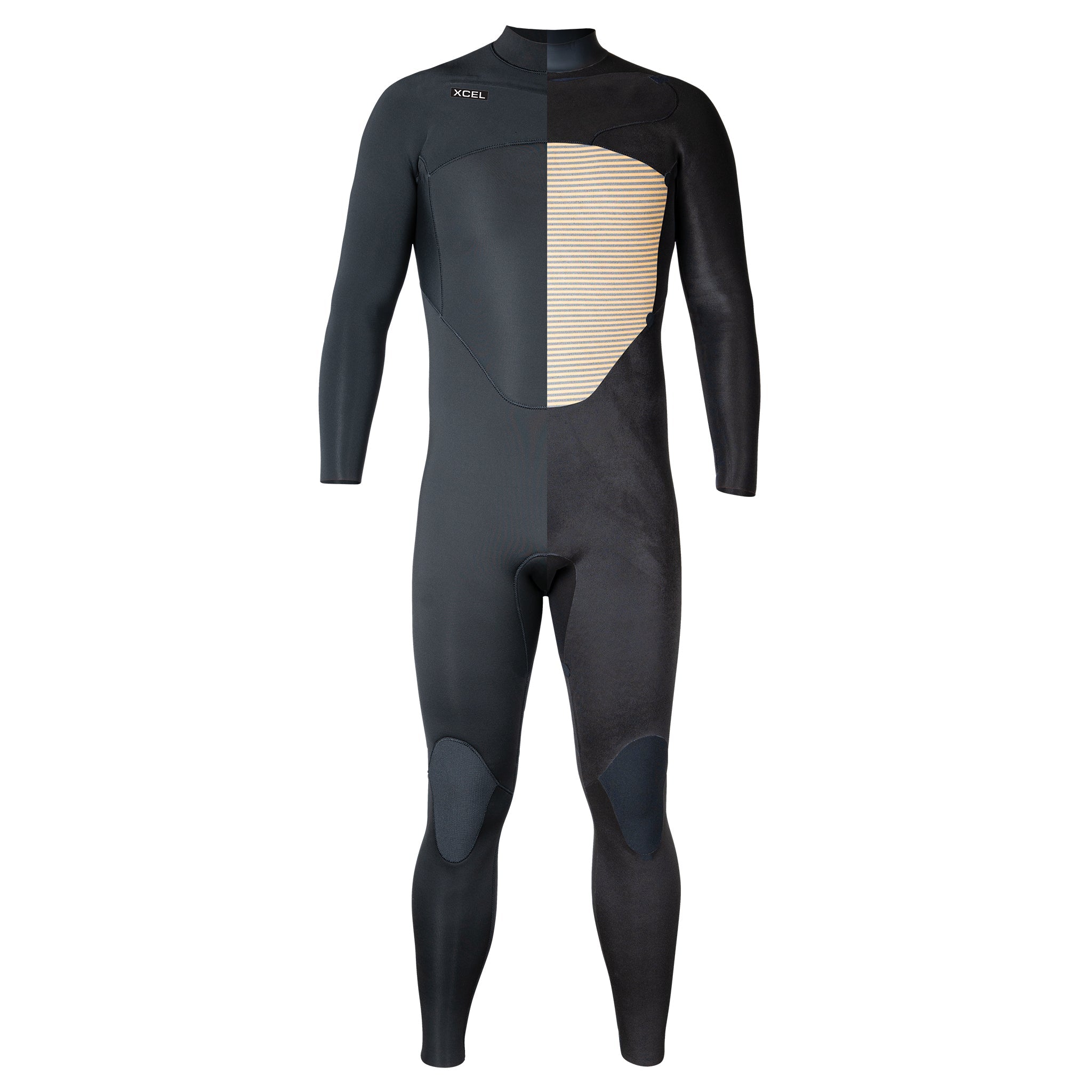 Men's Axis Back Zip Full Wetsuit 3/2mm - Black