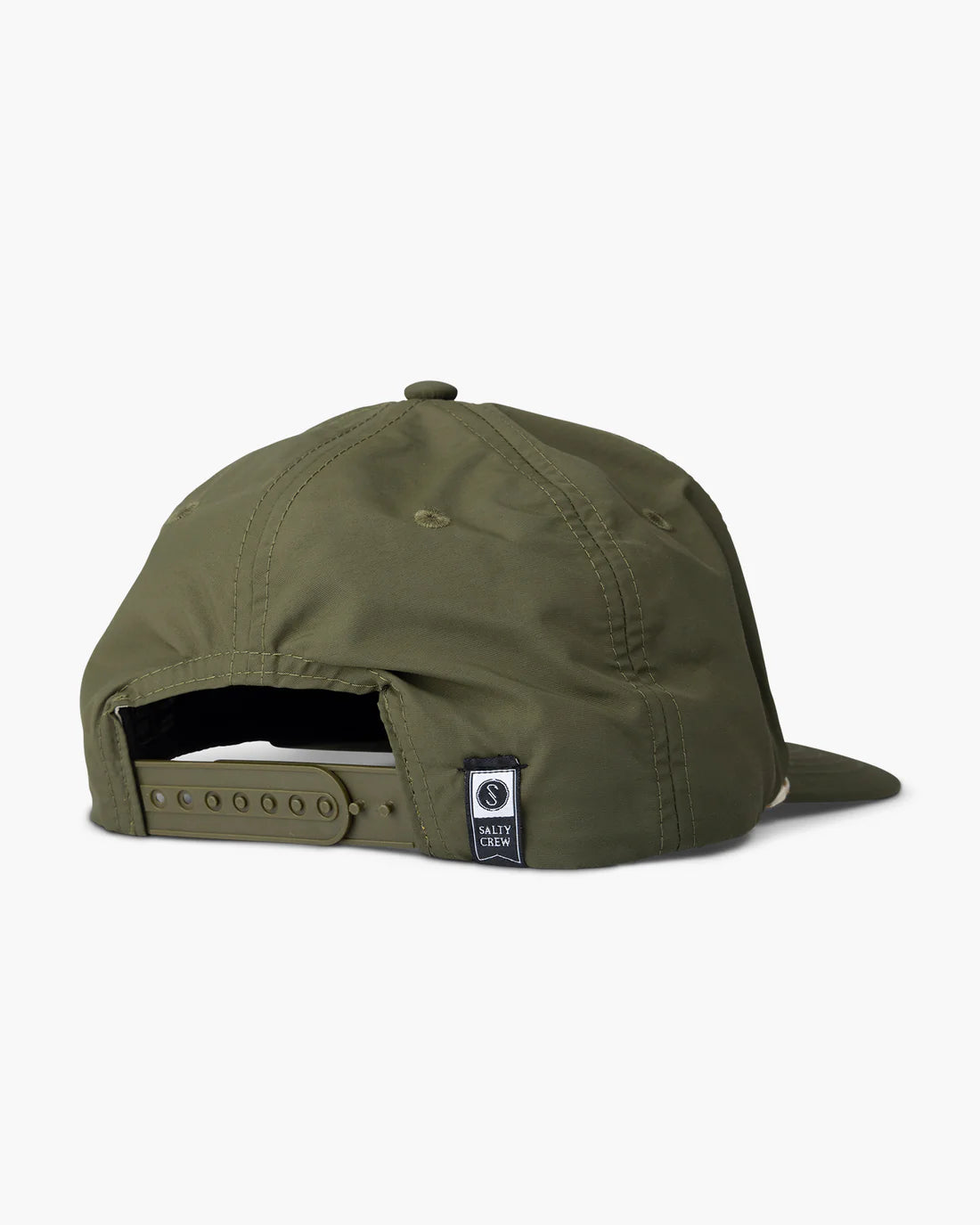 Salty Crew Steadfast 5 Panel Hat- Olive