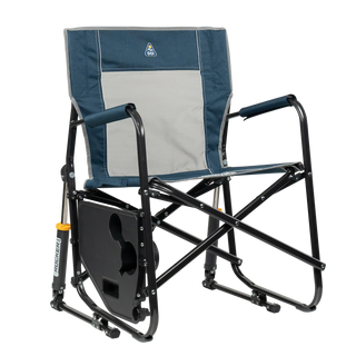 GCI Outdoor Freestyle Rocker™ with Side Table Chair - Heather Indigo