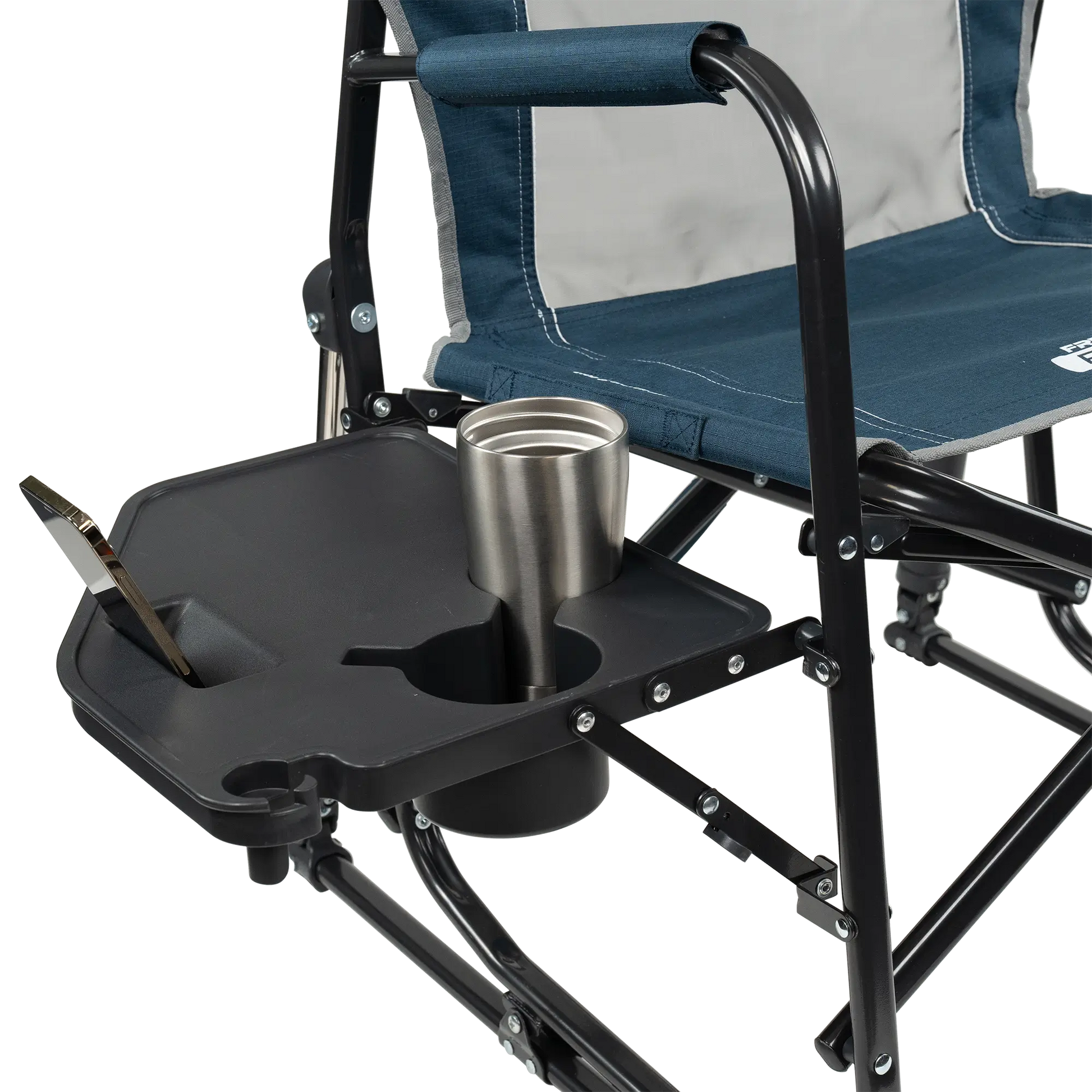 GCI Outdoor Freestyle Rocker™ with Side Table Chair - Heather Indigo