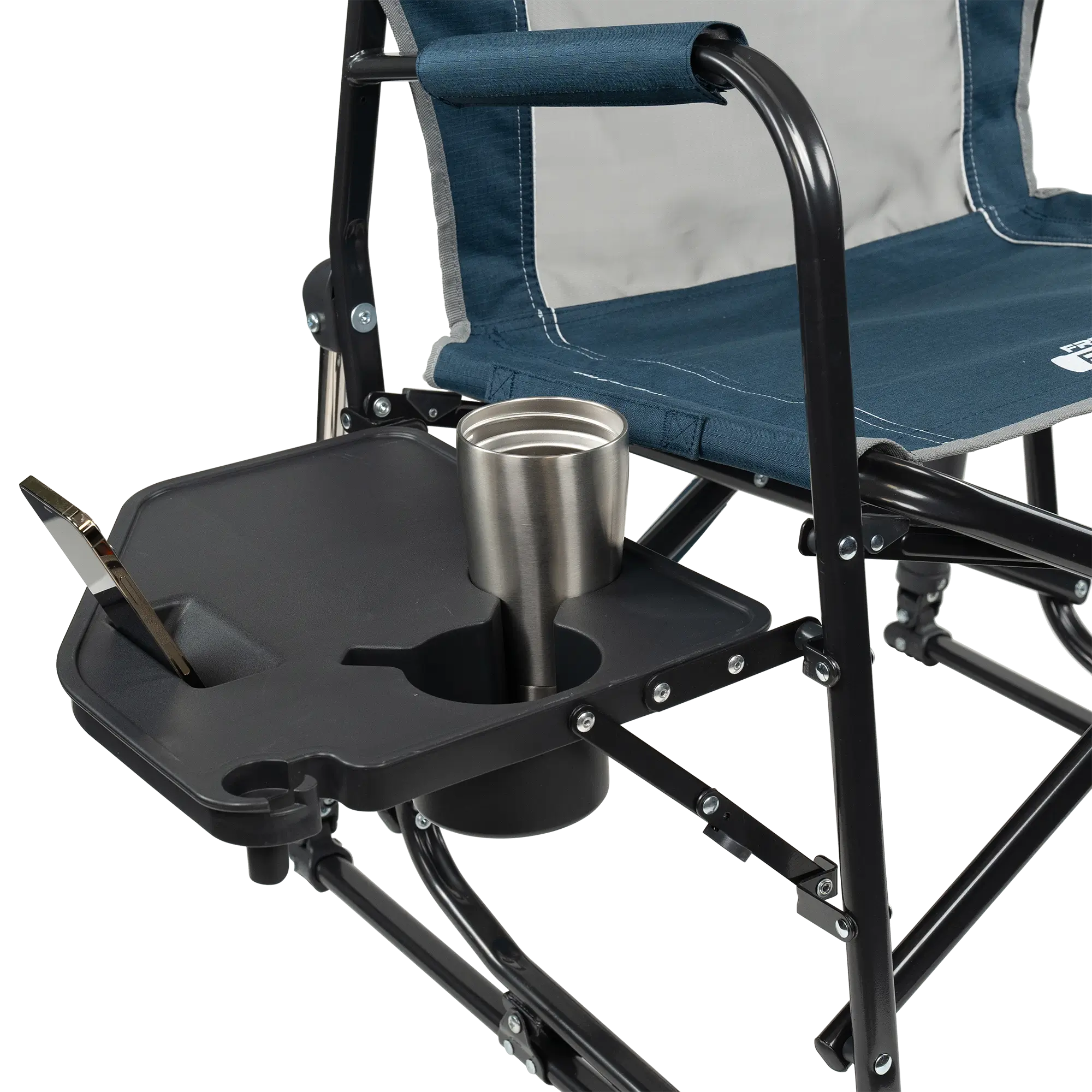 GCI Outdoor Freestyle Rocker™ with Side Table Chair - Heather Indigo