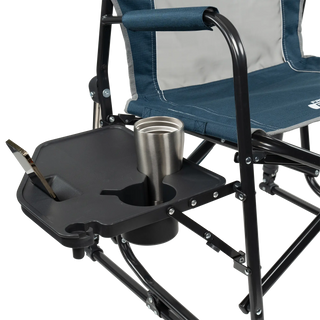GCI Outdoor Freestyle Rocker™ with Side Table Chair - Heather Indigo