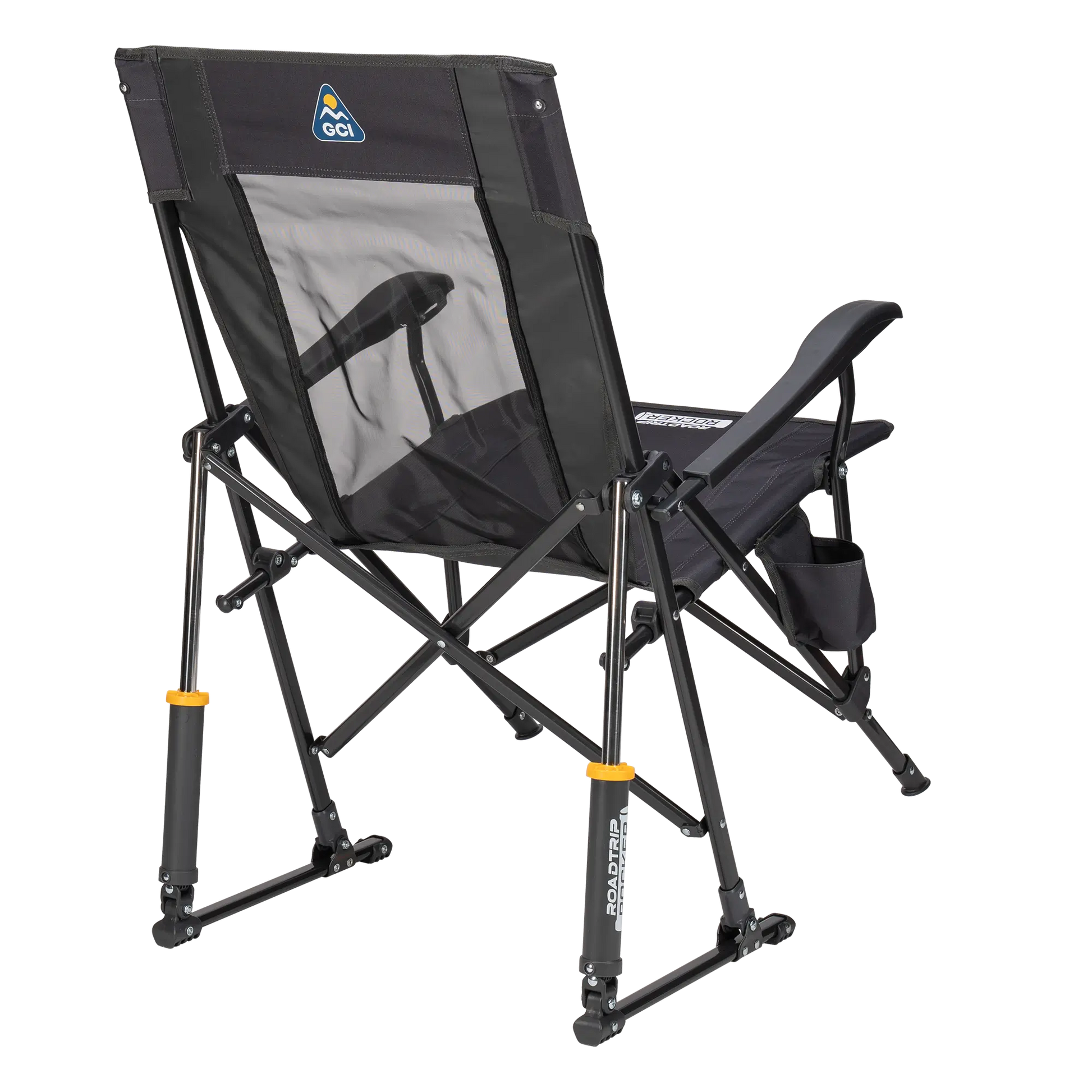 GCI Outdoor RoadTrip Rocker™ Chair - Dark Charcoal