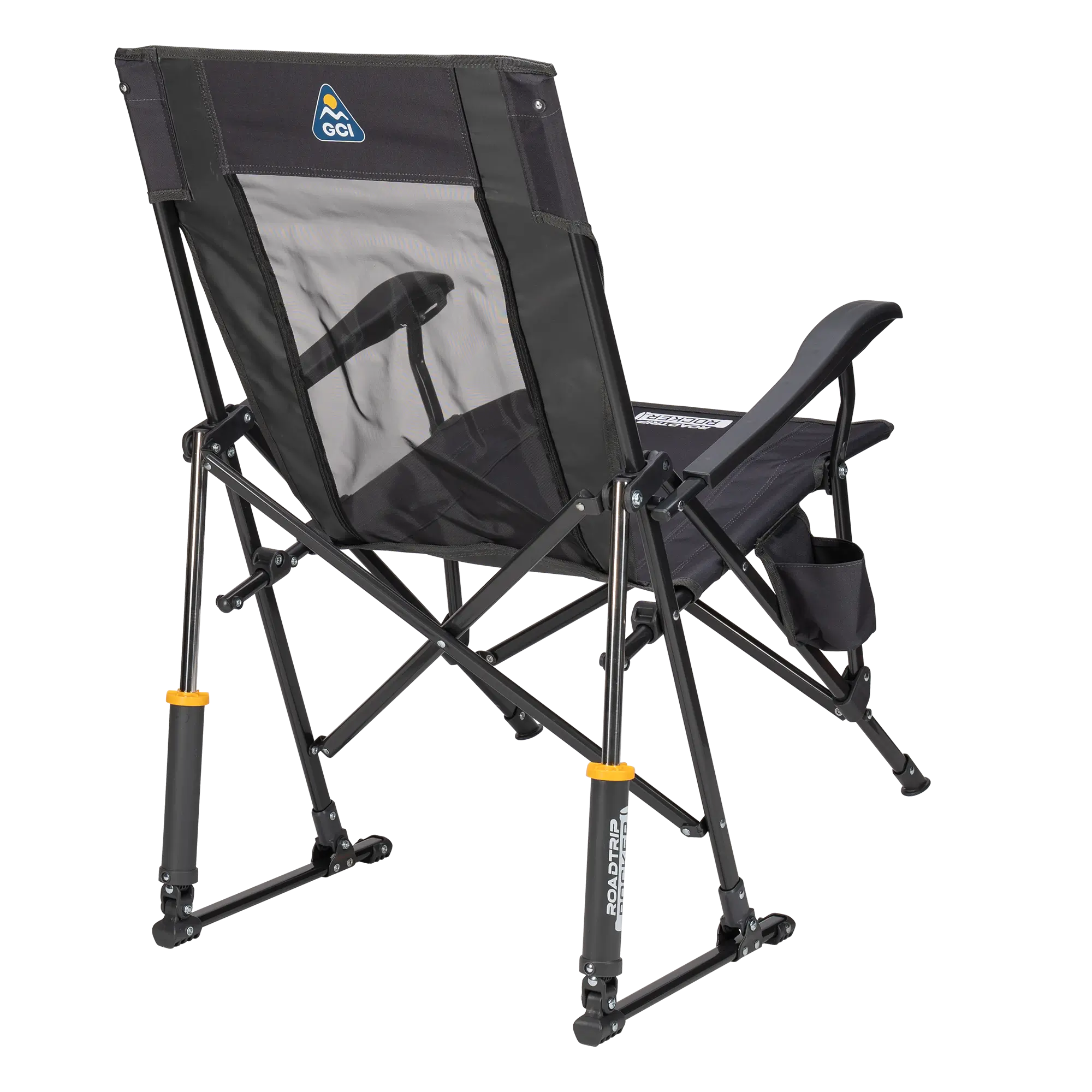 GCI Outdoor RoadTrip Rocker™ Chair - Dark Charcoal