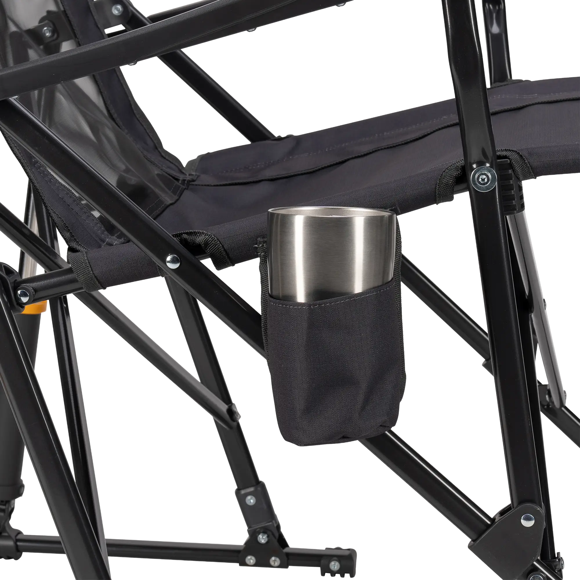 GCI Outdoor RoadTrip Rocker™ Chair - Dark Charcoal