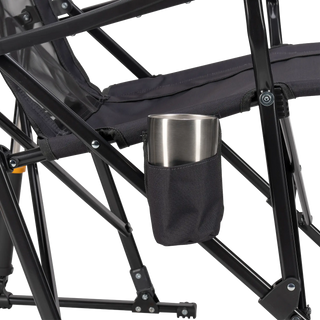 GCI Outdoor RoadTrip Rocker™ Chair - Dark Charcoal