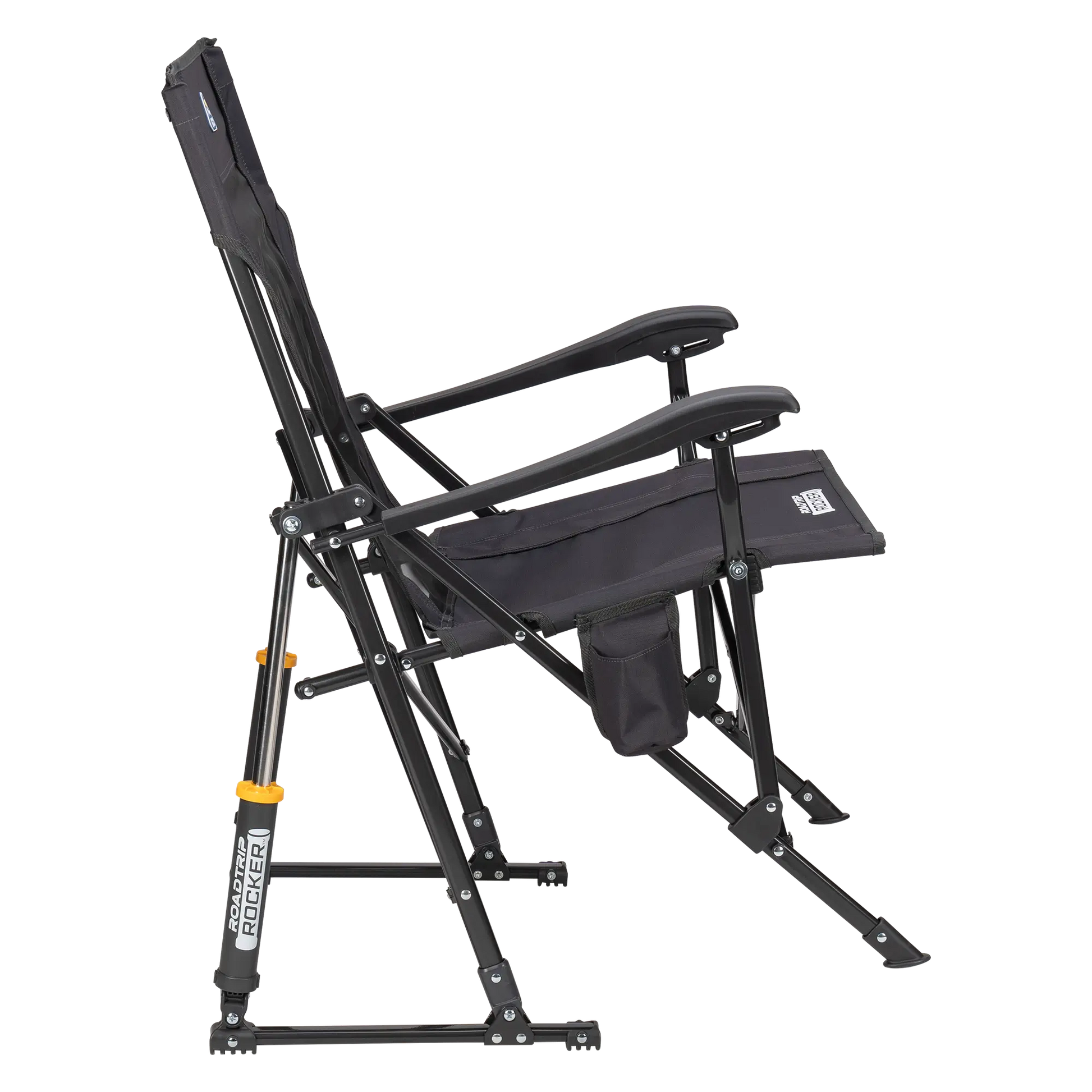 GCI Outdoor RoadTrip Rocker™ Chair - Dark Charcoal