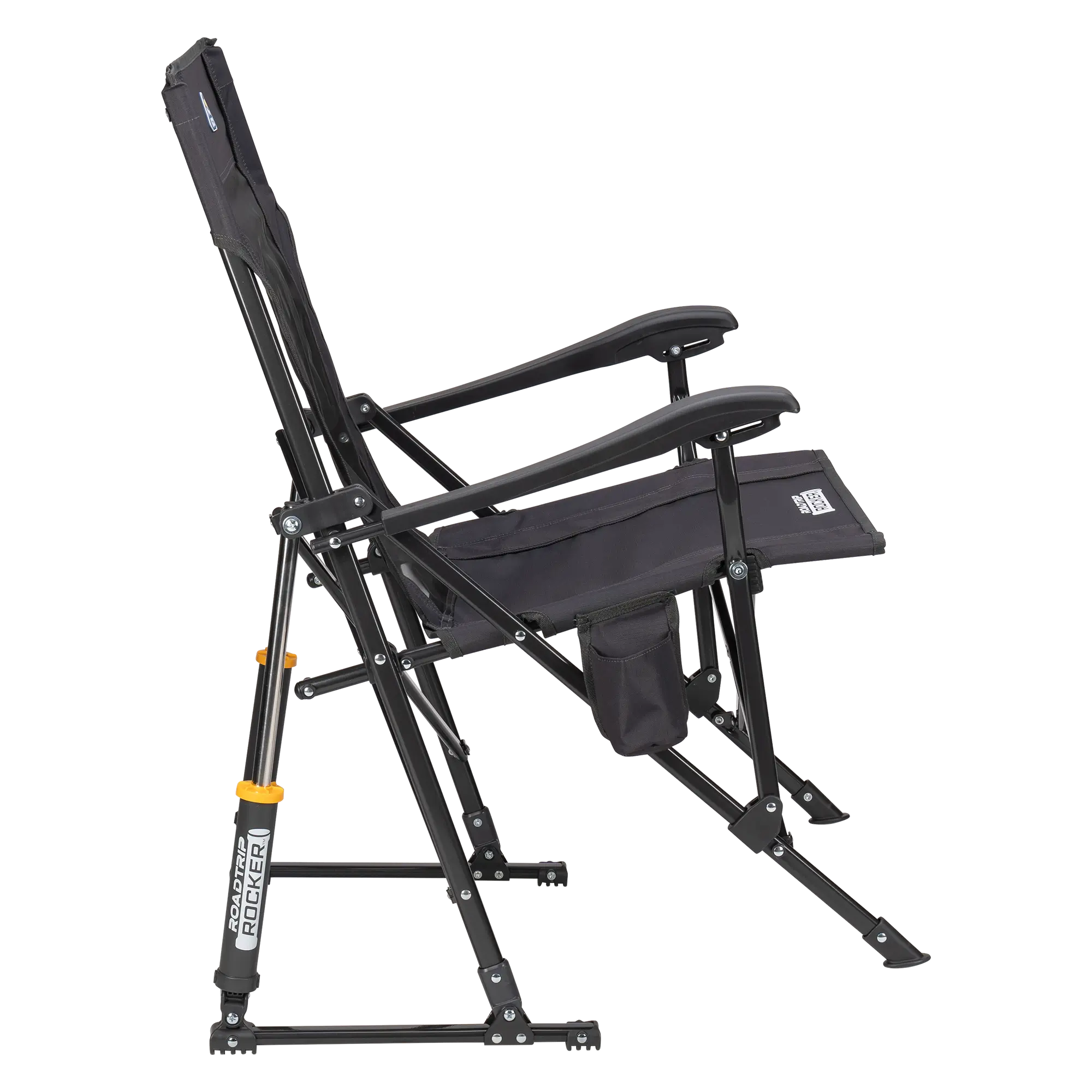 GCI Outdoor RoadTrip Rocker™ Chair - Dark Charcoal