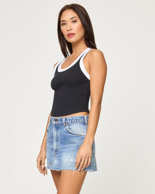 L*Space Women's Ash Tank - Black White