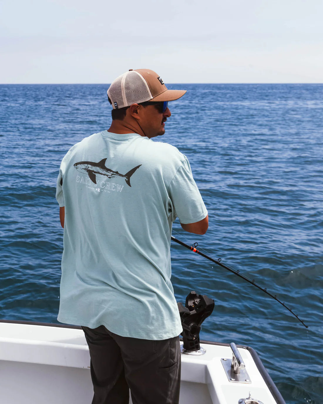 Salty Crew Bruce Premium S/S T-Shirt- Mackerel